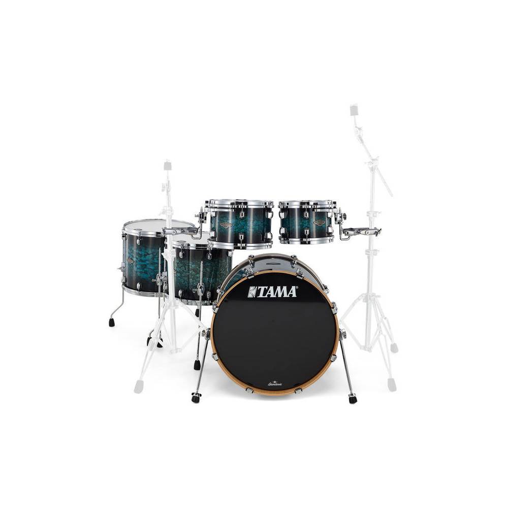 Tama MBS52RZS-MSL Starclassic Performer Molten Steel Blue Burst 5d. shellset