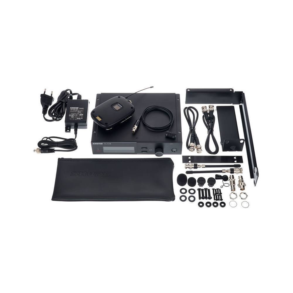 Shure SLXD14/83-K59 draadloze WL183 dasspeld microfoon set