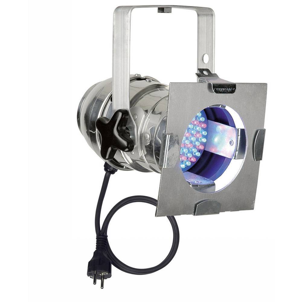 Showtec LED-par 36 kort zilver