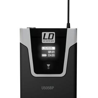 LD Systems U505 BPL draadloze dasspeld microfoon (584 - 608 MHz)