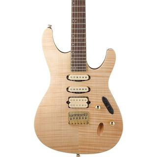 Ibanez SEW761FM Natural Flat elektrische gitaar