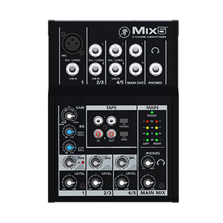 Mackie Mix5 mengpaneel