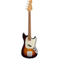 Fender Vintera 60s Mustang Bass 3-Tone Sunburst PF met gigbag