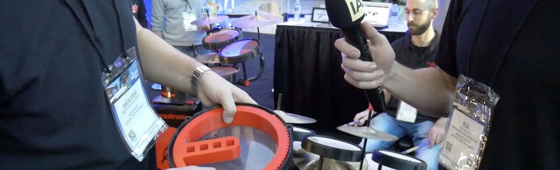 NAMM 2020 VIDEO: 3D geprinte drums van Wizzdrum uit Nederland