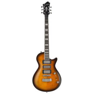 Hagstrom Ultra Max Special Gylden Burst Limited Edition elektrische gitaar