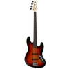 Fazley FJB218SB-FL Sunburst elektrische fretloze basgitaar