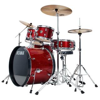 Tama RM50YH6-CPM Rhythm Mate Candy Apple Mist 5d. drumstel incl. Meinl bekkenset
