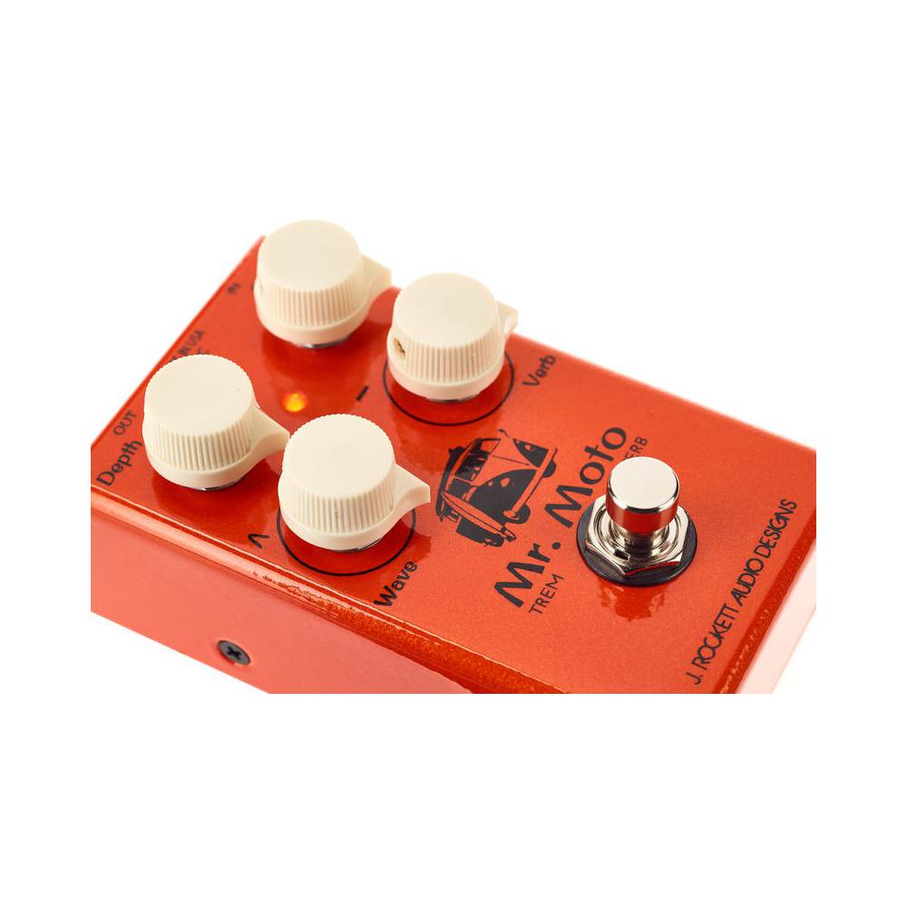 J. Rockett Mr. Moto tremolo en spring reverb effectpedaal
