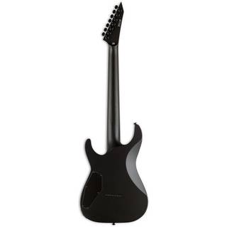 ESP LTD Black Metal Series M-7HT Baritone Black Metal Black Satin 7-snarige elektrische gitaar