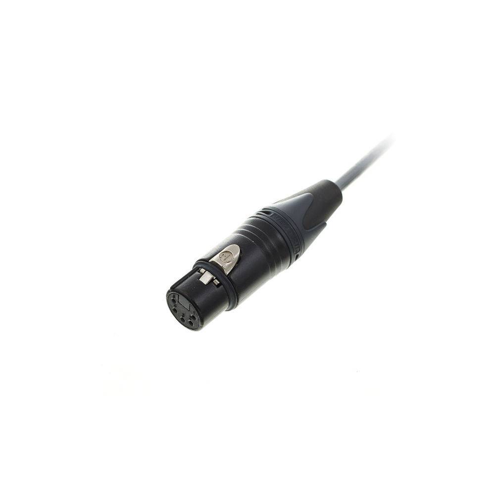 Cordial CDX20-1 DMX XLR male - XLR female 5-pins (3 aangesloten) lichtkabel 20m