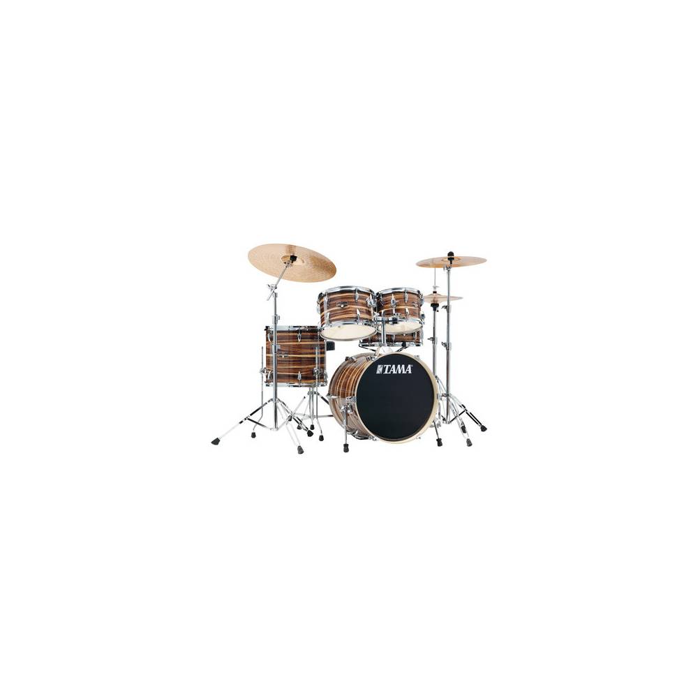 Tama IE58H6W-CTW Imperialstar Coffee Teak Wrap 5d. drumstel