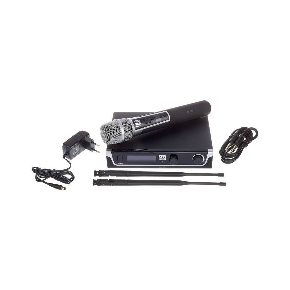 LD Systems U508 HHC draadloze handheld (bandgap + ISM)