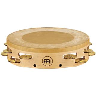 Meinl AE-MTAH2B Headed Artisan Tambourine Solid Brass Jingles