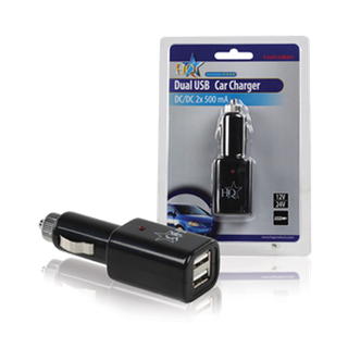 HQ dubbele USB autolader