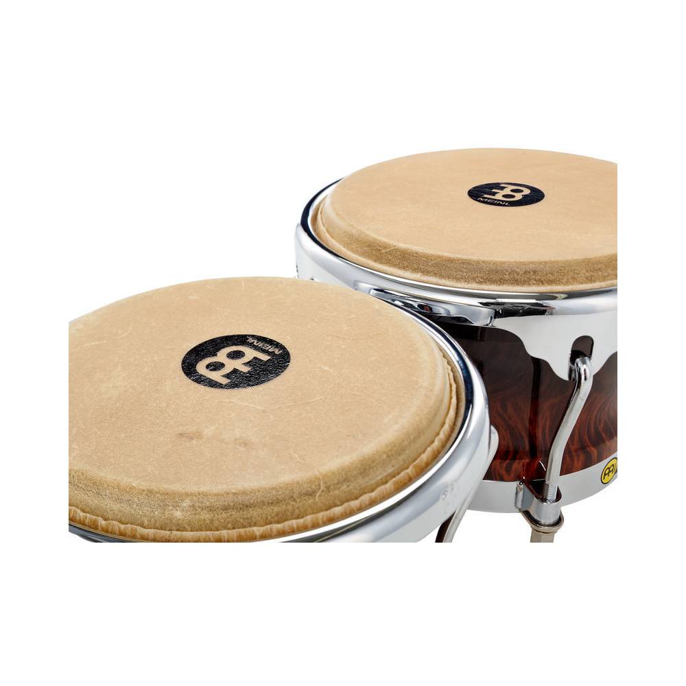 Meinl FWB400BB Free Ride Wood Bongos Brown Burl