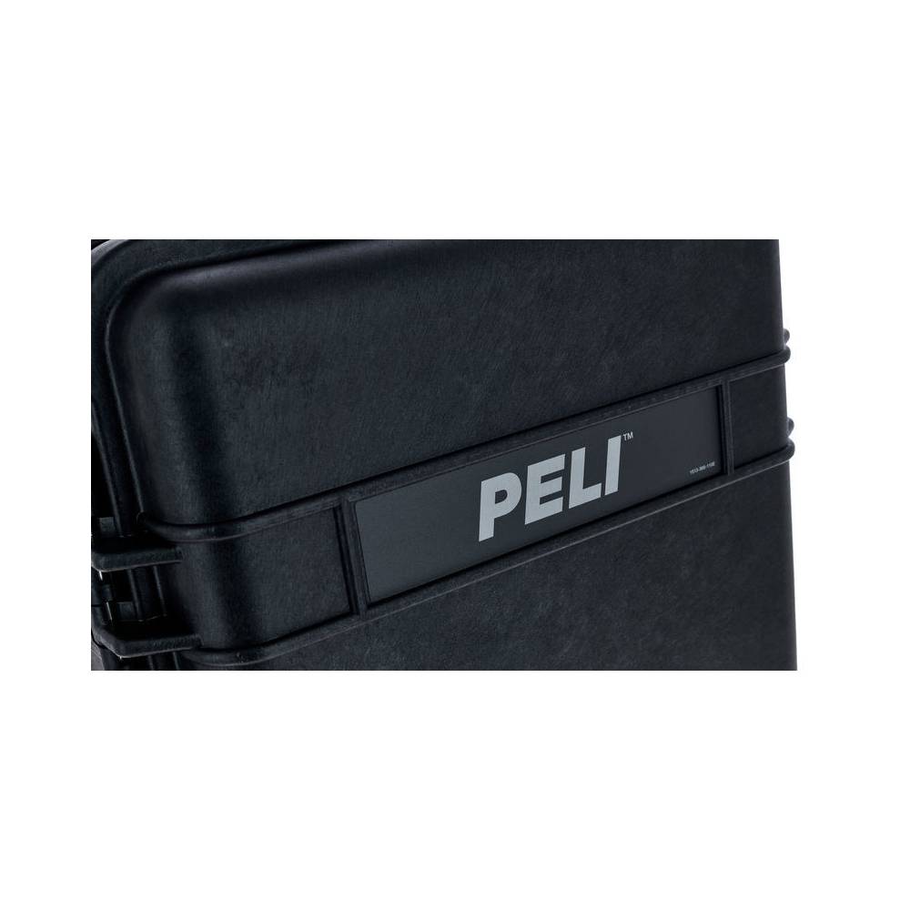 Peli 1510 BKF trolley zwart met schuim 501x279x193 mm