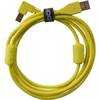 UDG U95006YL audio kabel USB 2.0 A-B haaks geel 3m
