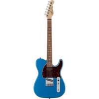 G&L Fullerton Deluxe ASAT Classic Lake Placid Blue RW elektrische gitaar met deluxe gigbag