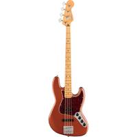 Fender Player Plus Jazz Bass Aged Candy Apple Red MN elektrische basgitaar met gigbag