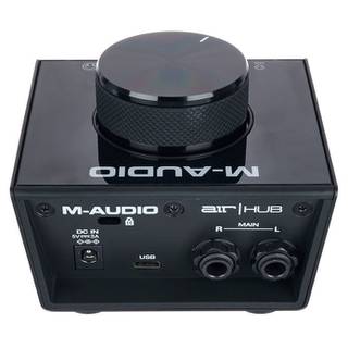 M-Audio AIR Hub monitoring audio interface met USB-hub