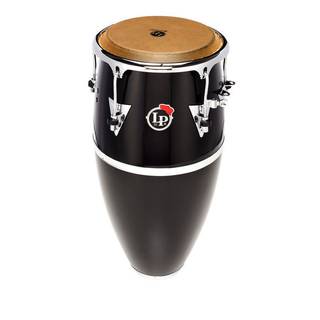 Latin Percussion LP522X1BK Patato Model Fiberglass Quinto Black Chrome