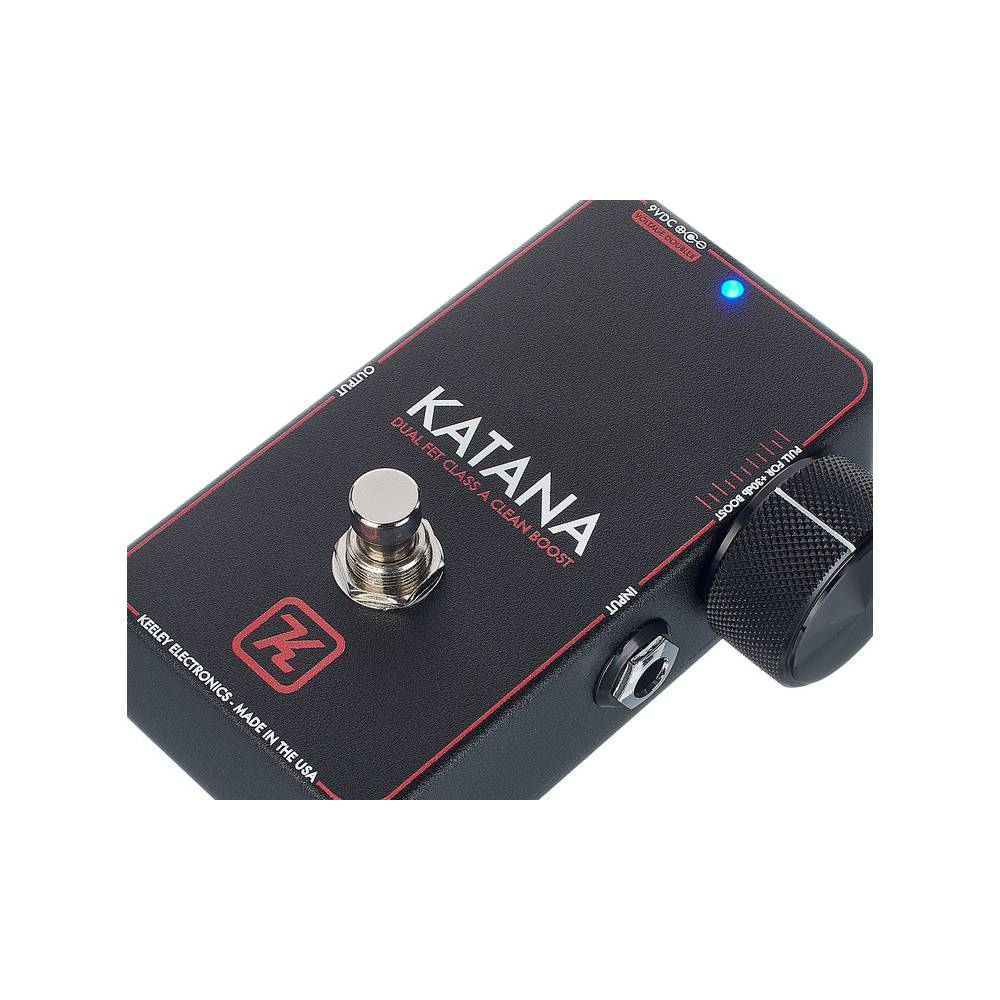 Keeley Katana Custom Black Special Edition Dual FET Class A Clean Boost