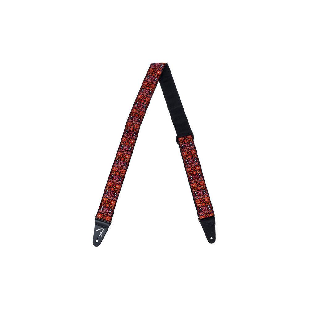 Fender Festival Strap gitaarband, rood