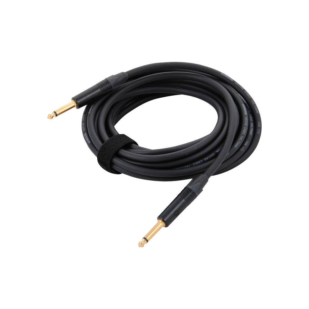 Cordial CSI6PP-175 ENCORE 6.3 TS jack - 6.3 TS jack recht instrumentkabel 6 meter