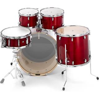 Yamaha JSBP2F5CR Stage Custom Birch shellset Cranberry Red