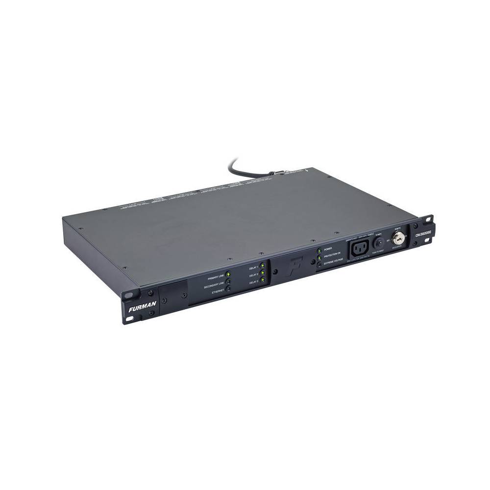 Furman CN-3600 SE SmartSequencing Power Conditioner 16A, 230V stroombewaker & bediening