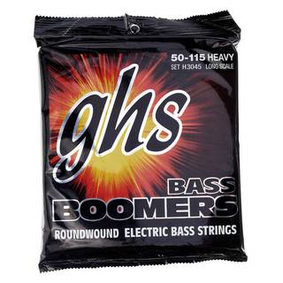 GHS H3045 Bass Boomers Heavy Long Scale snarenset bas