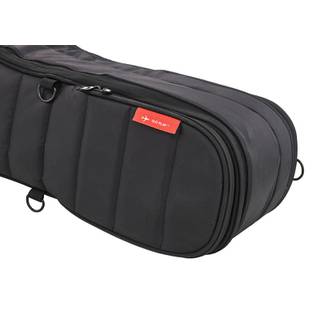 Classic Dual Semi-Hollow/Electric Guitar Case, Black