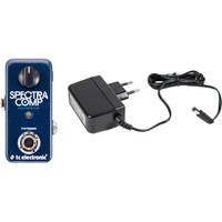 TC Electronic SpectraComp Bass Compressor effectpedaal + adapter