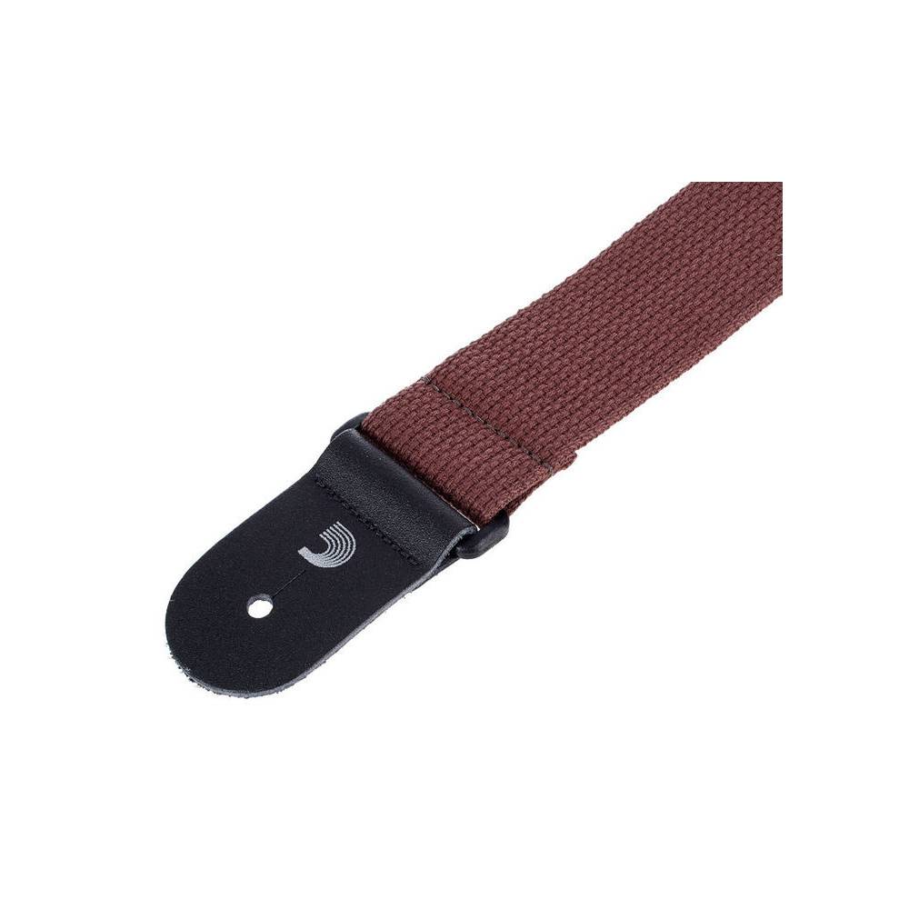 D'Addario 50CT04 gitaarband katoen bruin