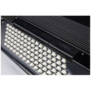 Hohner Amica Forte III 72 Zwart, Silent Key accordeon