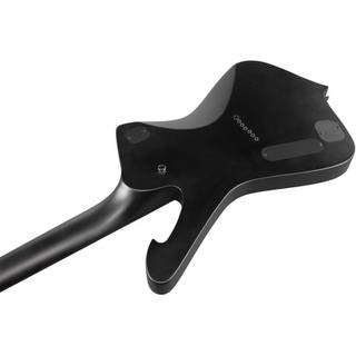 Ibanez Iron Label Iceman ICTB721-BKF Black Flat 7-snarige elektrische gitaar met gigbag