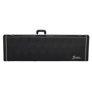 Fender G&G Deluxe Precision Bass Hardshell Case Black/Orange Plush koffer voor Precision bas
