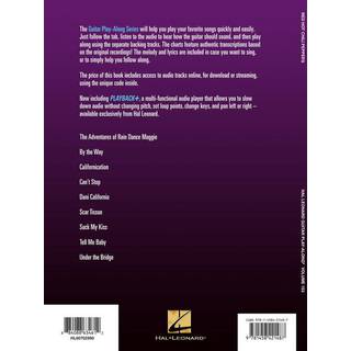 Hal Leonard Guitar Play Along Volume 153 Red Hot Chili Peppers