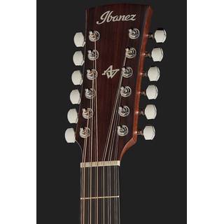 Ibanez Artwood AW5412CE Open Pore Natural 12-snarige E/A gitaar