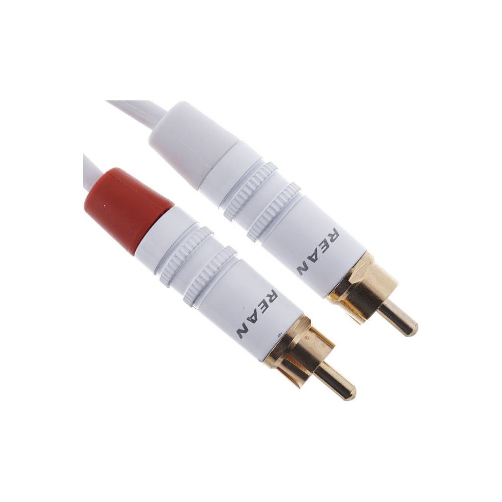 Cordial CFU3CC-SNOW Intro 2x RCA male - 2x RCA male 3m wit