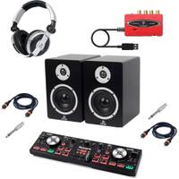 Numark DJ2GO2 Touch + Behringer UCA222 interface, Devine MR-5A speakers en meer