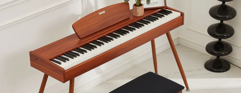 Review: Donner DDP-80 houten 88 gewogen toetsen piano