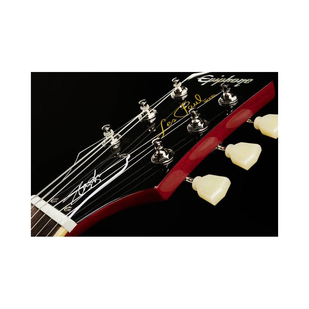 Epiphone Slash Les Paul Standard Vermillion Burst elektrische gitaar met koffer