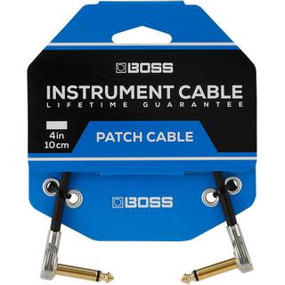 Boss BIC-1AA gitaar patchkabel 30 cm haaks