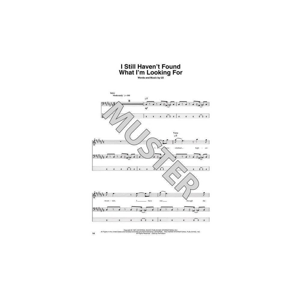 Hal Leonard Bass Play Along Volume 41 U2 Bass Guitar