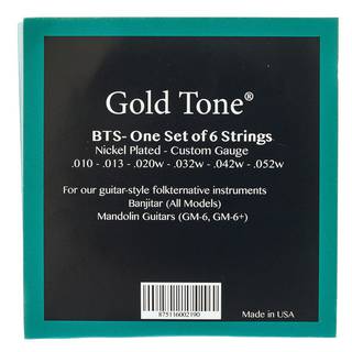 Gold Tone BTS Guitar-style Banjitar Strings snarenset