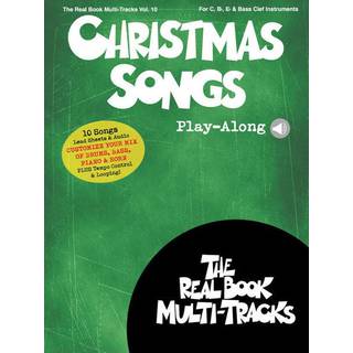 Hal Leonard RealBook Multi-Tracks Vol. 10 Christmas Songs - voor alle instrumenten