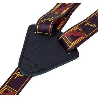 Fender Ukelele Strap draagband voor ukelele zwart-geel-bruin