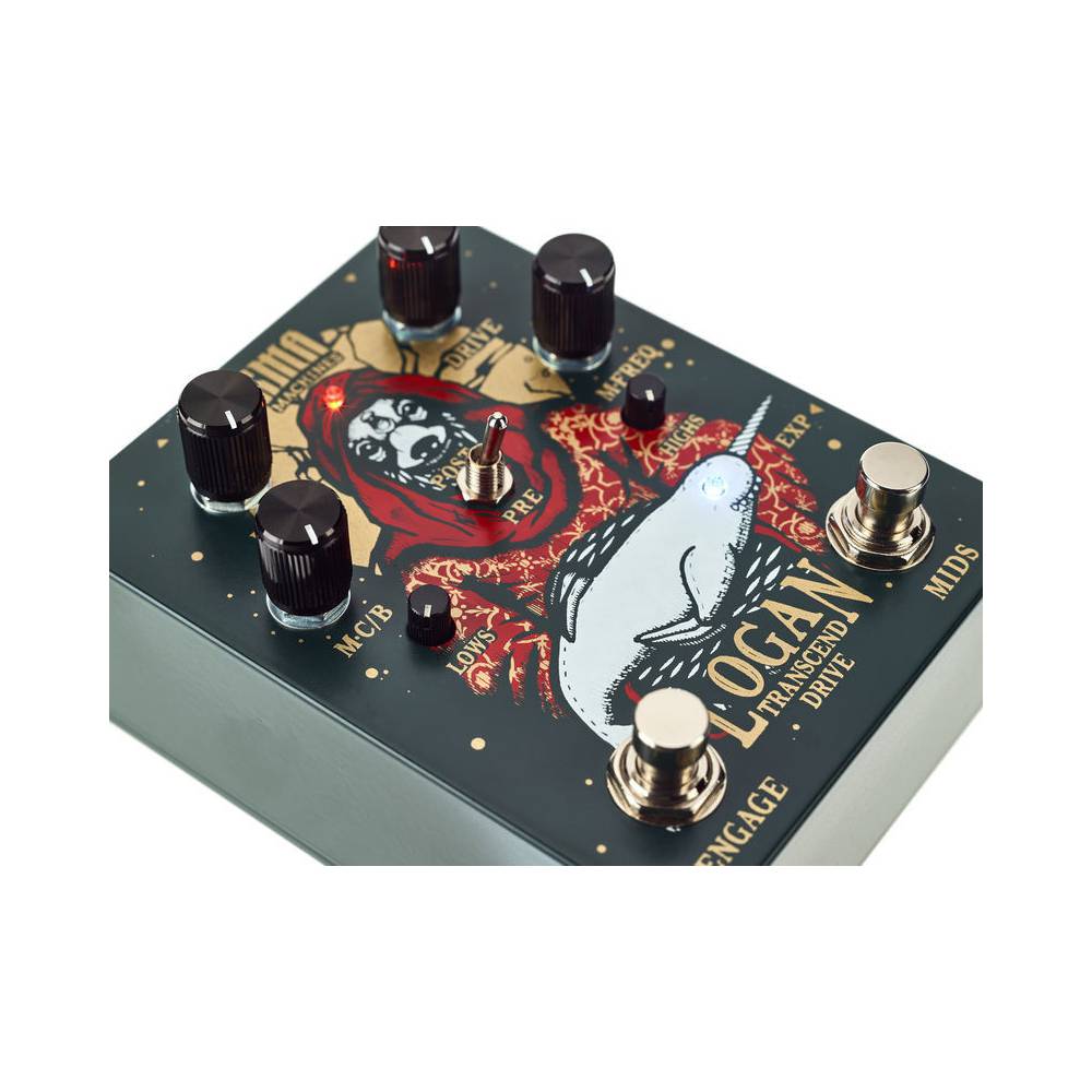 KMA Audio Machines Logan overdrive effectpedaal