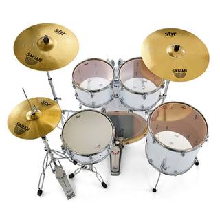 Pearl EXX725BR/C735 Export Matte White 5-delig drumstel